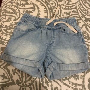 Gap toddler denim pull-on shorts